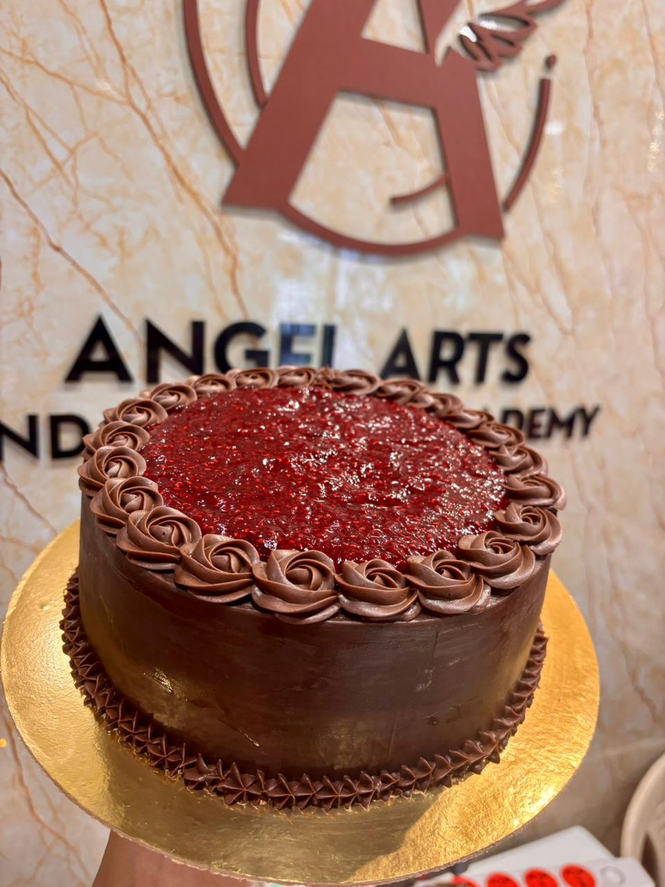 Chocolate Raspberrycake extras
