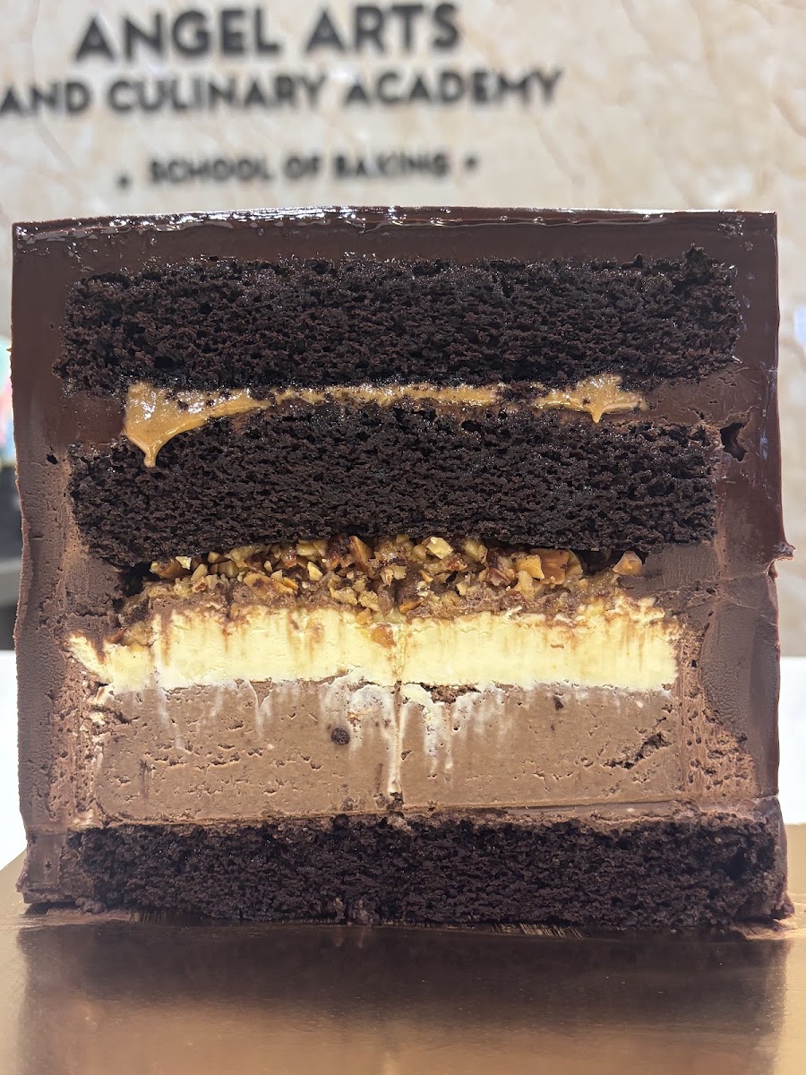 Chocolate Cheese Layeredcake extras
